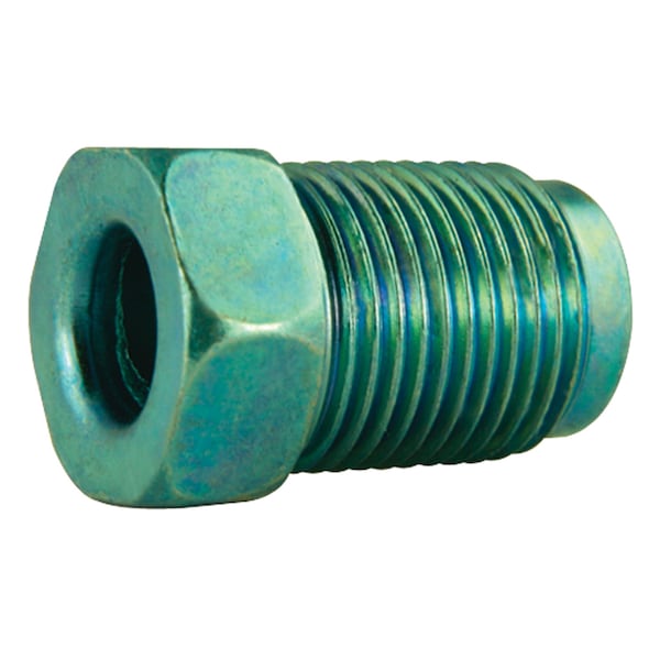 Steel Tube Nut, 6mm (M12x1.0 Bubble), 100/box